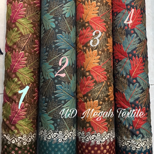  B25 Kain Batik Wolfis Halus motif terbaru Elegant dan 