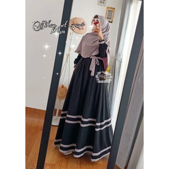 [OPEN RESELLERS] JIHAN SET SYAR'I ORI ATHATA EXCLUSIVE GAMIS SET KHIMAR TERBARU 2022