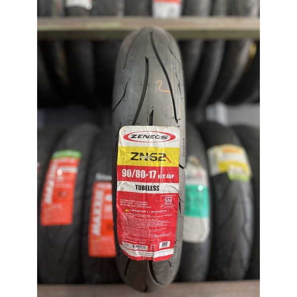 Ban Luar 90 80 x 17 ZN62 TL Zeneos - 90 80 17 Tubless - ZN 62 series