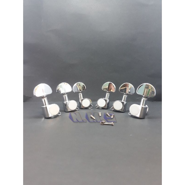Grover Tuner Machine Driyer Gitar Akustik Tuning Peg Stainlles