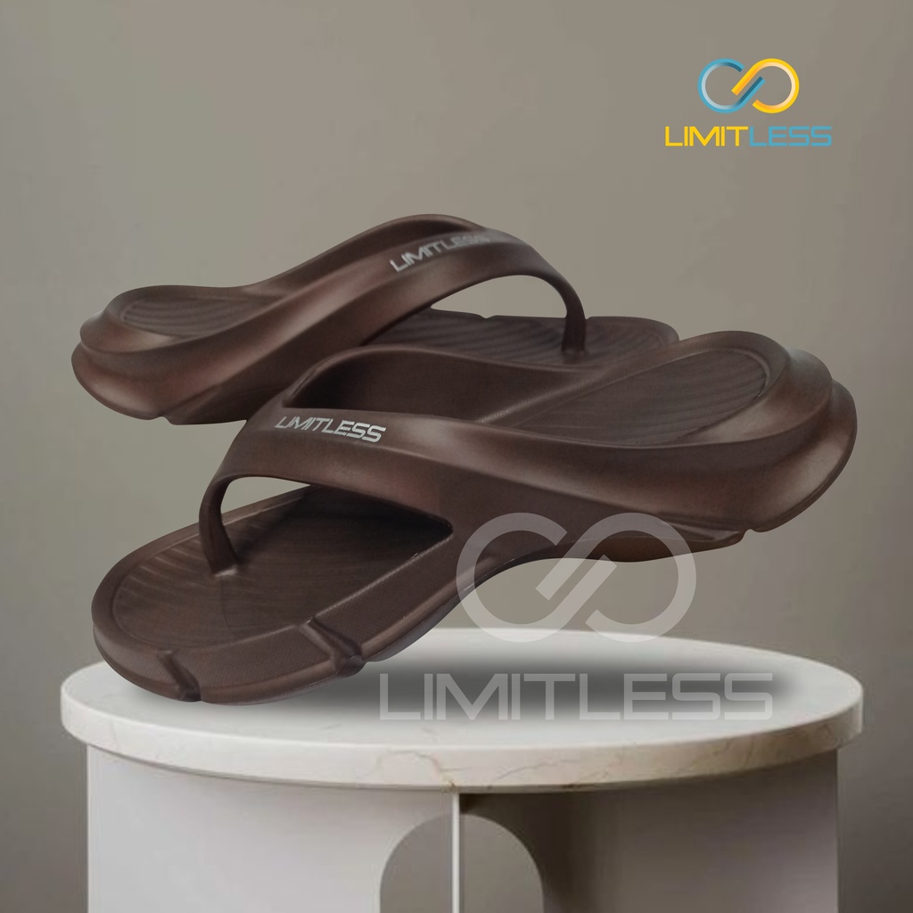 Sandal Jepit Pria Dewasa Sendal Pria Empuk Karet Phylon Sendal Cowo Casual Anti Slip Sandal Limitless