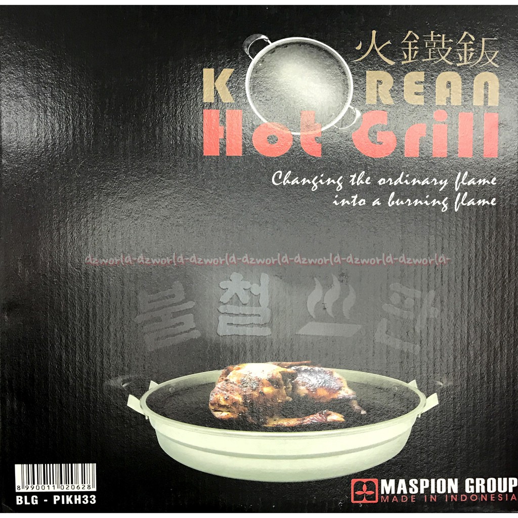 Korean Hot Grill Alat Pemanggang Bakar BBQ Korea Serba Guna