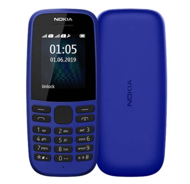 Nokia 105 2019 King Dual SIM Garansi Resmi