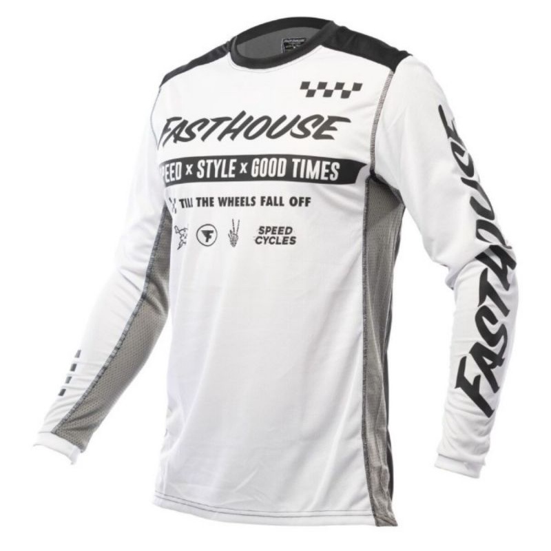 JERSEY FASTHOUSE GRINDHOUSE DOMINGO WHITE JERSEY MOTOCROSS FASTHOUSE