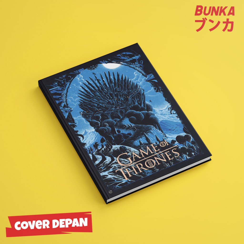 

Notebook Game of Thrones B Hardcover A5 Buku Tulis Catatan Note Agenda Planner Jurnal