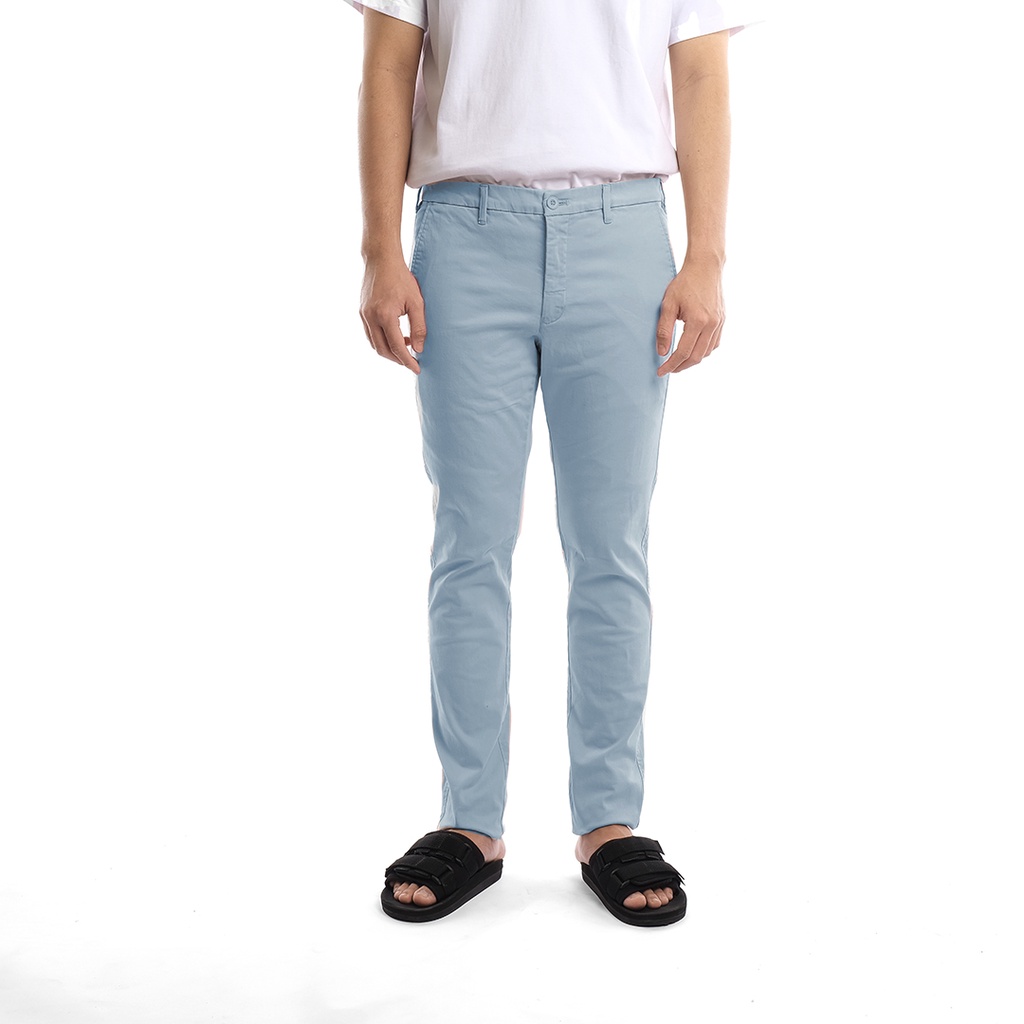 UNQ Slim Fit Chino Pants Light Blue