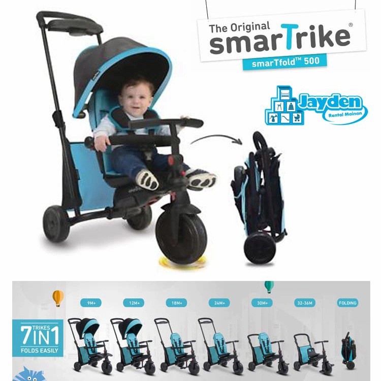 SmarTrike SMARTFOLD 500 / Stroller Bayi (Tersedia varian warna)