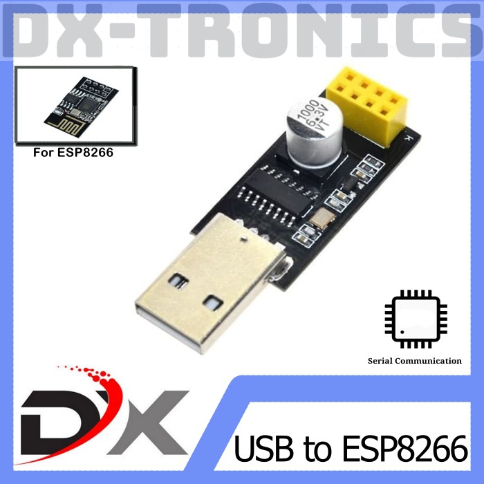 USB To ESP8266 ESP-01 Serial Wifi Adapter Module ESP-01 Programmer