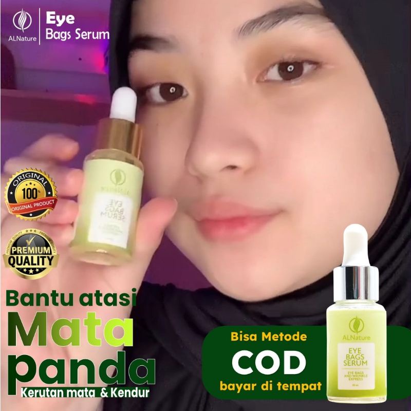 ALNature Eye Bags Serum 20 Ml – Serum Penghilang Mata Panda Kantung Mata