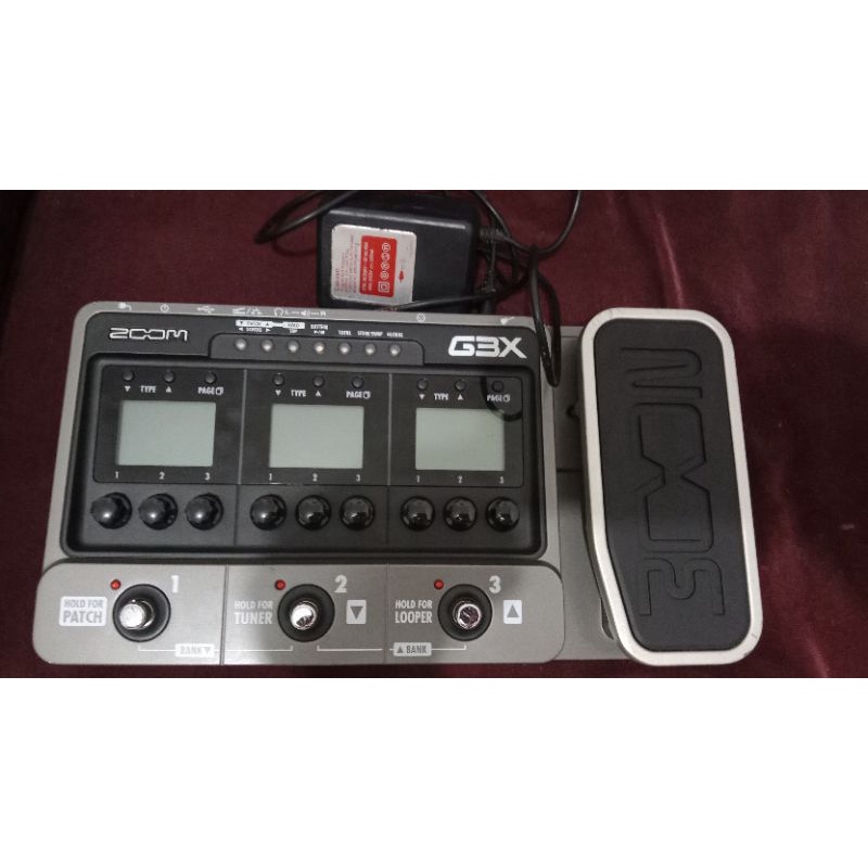 efek gitar zoom g3x