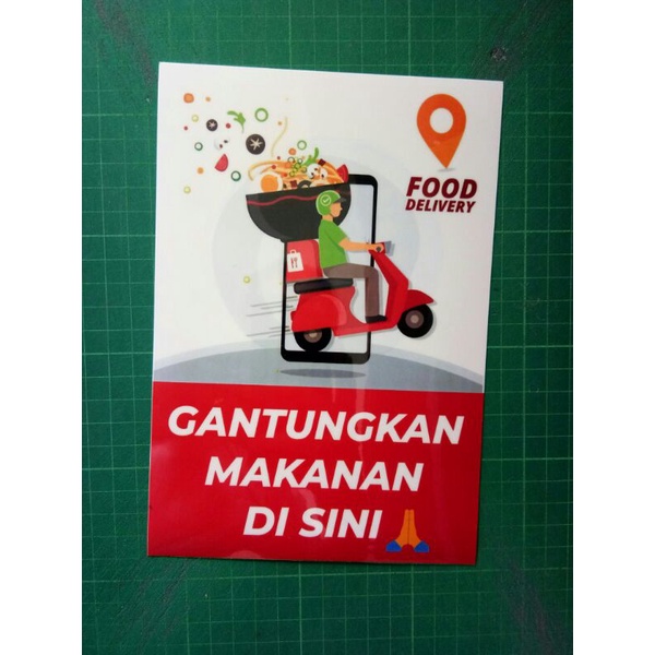 

sticker gantungkan makanan - anti air