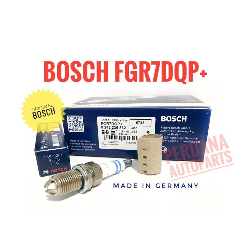 Busi BMW BOSCH FGR7DQP+ Made in Germany untuk BMW E36 (318i, 320i, 323i), E46 (318i, 320i, 325i), E3