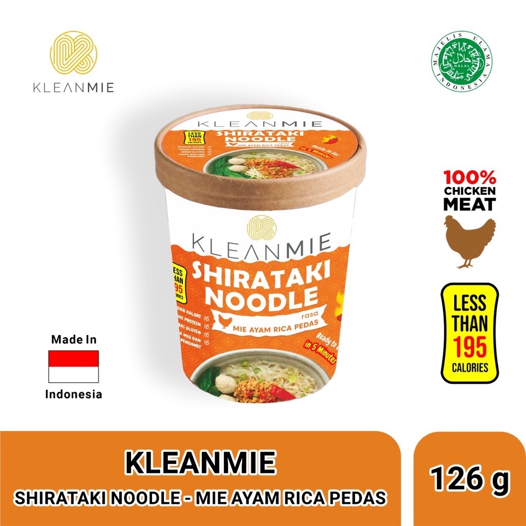 

KleanMie Rasa Rica - Frozen Shirataki Noodle