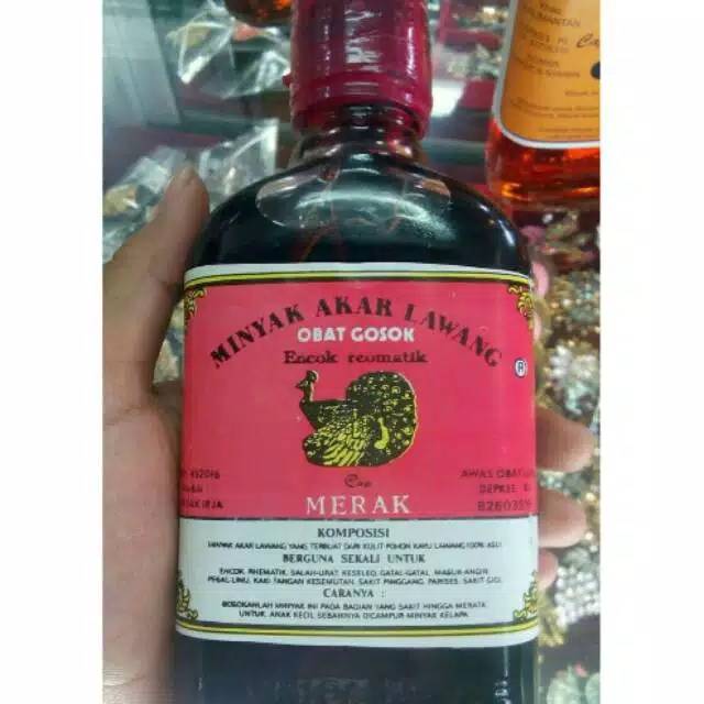 Minyak Gosok Herbal Akar Lawang Asli Kalimantan