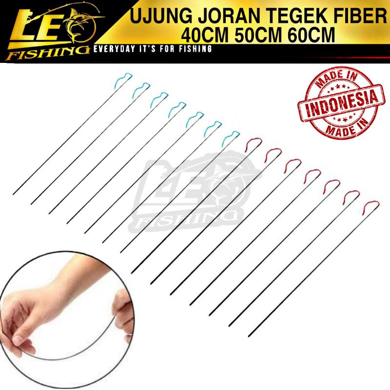 UJUNG JORAN TEGEK FIBER 40CM 50CM 60CM UJUNG TEGEK PITA TERLARIS