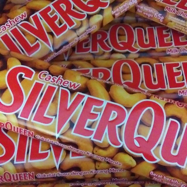 Silverqueen Cashew ,Almond,Dark mede 65 gr