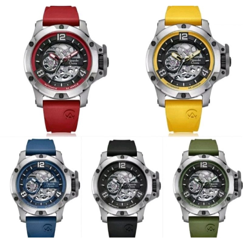 original Alexandre christie jam tangan pria ac 6295/ ac6295 MT