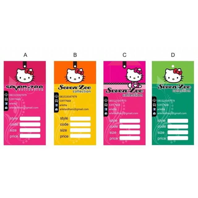 

Hang Tag/Label Baju