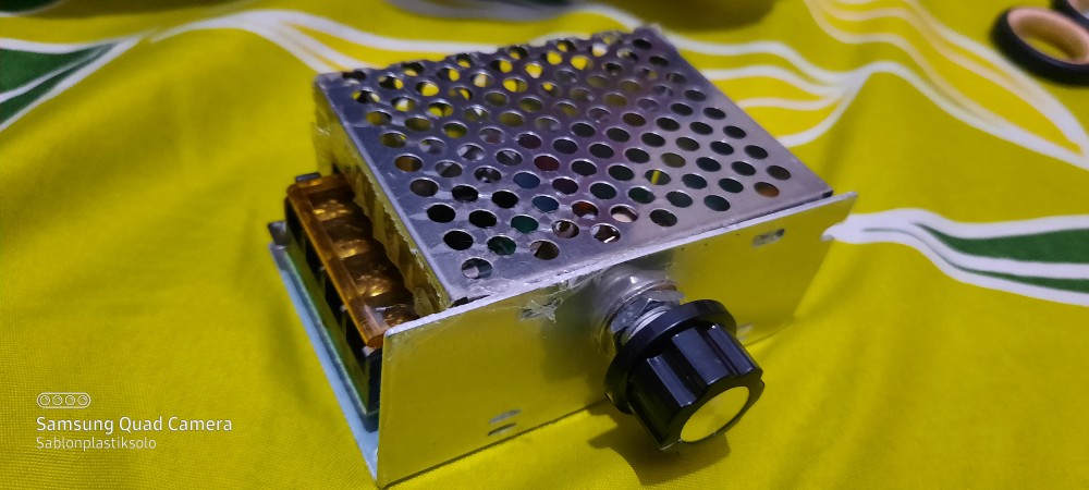 Dimmer Scr 4000w 4000 Watt Pengatur Kecepatan Dinamo Mesin Bor Gerinda Pompa Dimmer Scr 4000 Wat