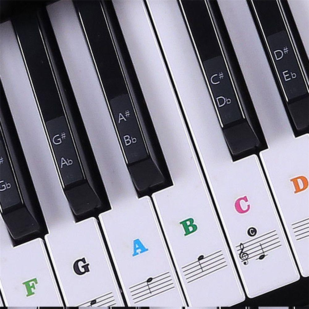 Suyo Stiker Keyboard Piano Universal Tahan Lama