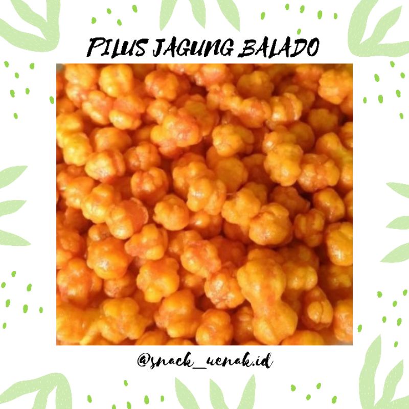 

SNACK KILOAN PILUS JAGUNG BALADO 500 GRAM | CEMILAN MURAH MAKASSAR