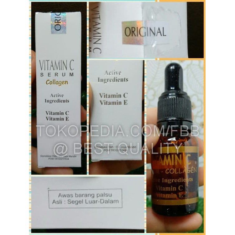 Serum Vit C + E + Collagen / colagen / kolagen