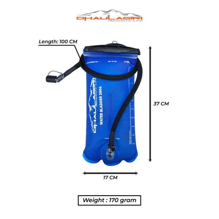 Tempat Minum Trekking Lari Olahraga Dhaulagiri DH WATER BLADDER 2806