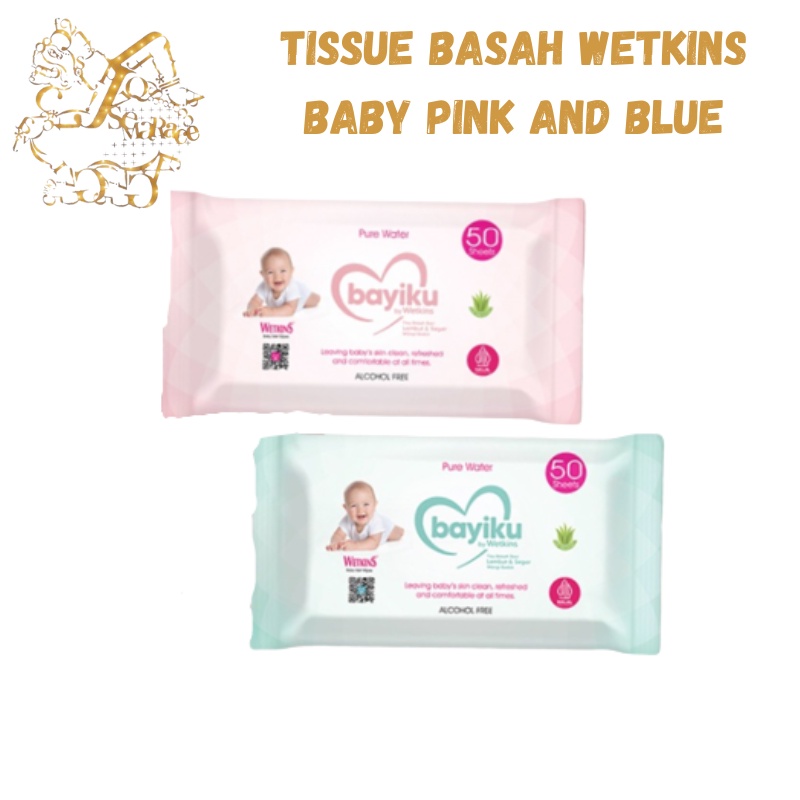 TISSUE BASAH WETKINS BABY TISU BASAH BAYI WET WIPES  BABY WET