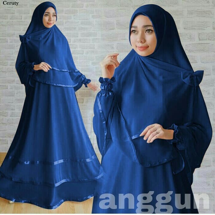 gamis Anggun Syari /anggun /gamis anggun / anggun baru / anggun navy