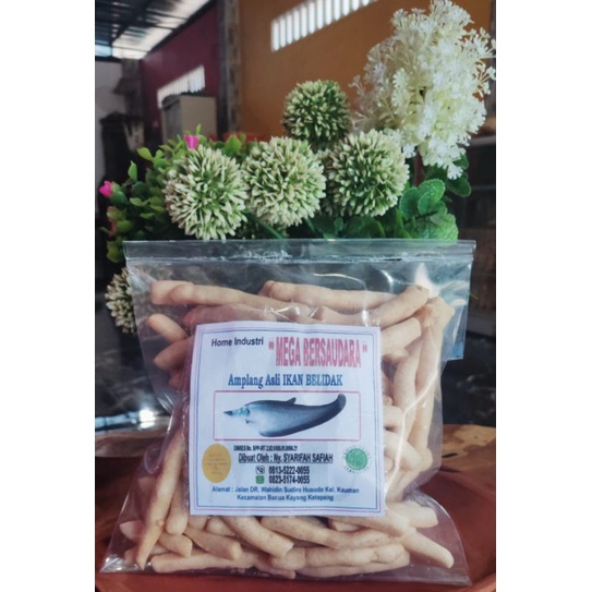 

SNACK AMPLANG / STIK AMPLANG / AMPLANG TENGGIRI/ BELIDAK MEGA BERSAUDARA OLEH-OLEH KHAS KETAPANG