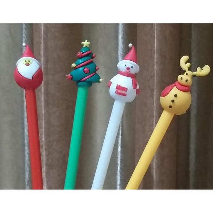 

BALLPOIN PENA BOLPEN NATAL LUCU UNIK / PULLPEN KARAKTER XMAS BPKL-04