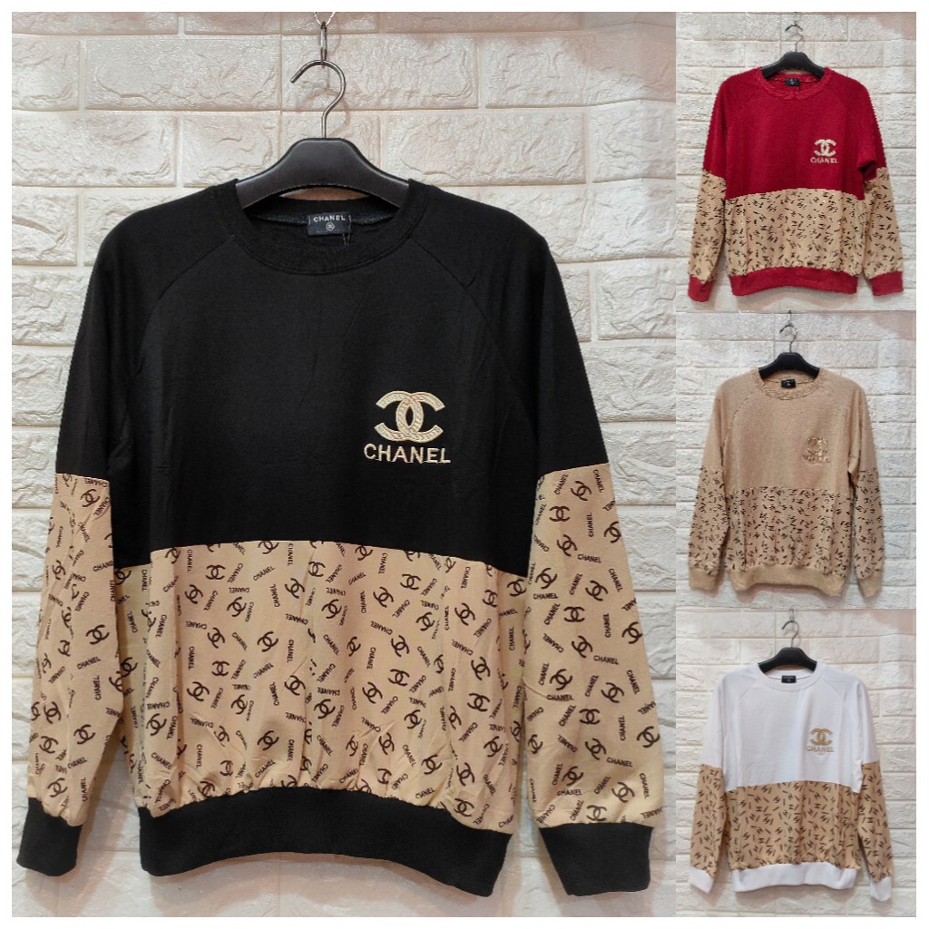 Atasan Kaos Wanita Chanel Import