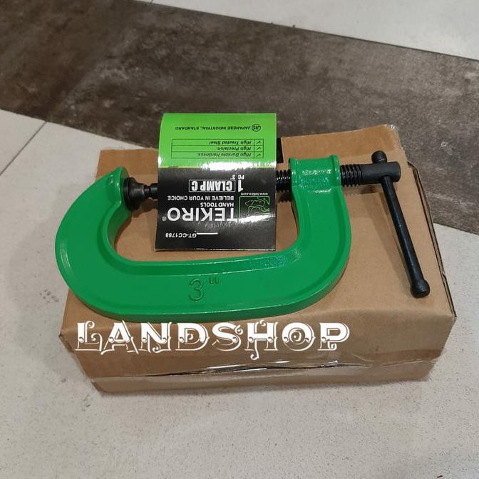 Klem C 3 inch/clamp C 3 inch TEKIRO