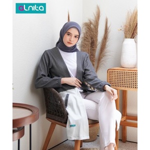 Atasan Tunik Liony Bahan Olivier By Alnita Nibras Yang Adem Nyaman Dipakai II TERMURAH II