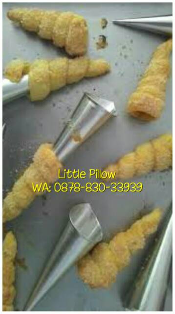 Cetakan Kue Rum Horn/ Kue Cuncum/ Pasung Kecil/ Bolu Corneto/ Horn