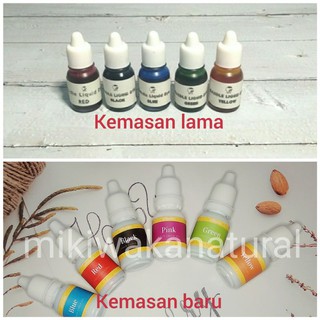PEWARNA-LILIN-CAIR/LIQUID/DYE/CANDLE/10ML/PIGMENT | Shopee Indonesia