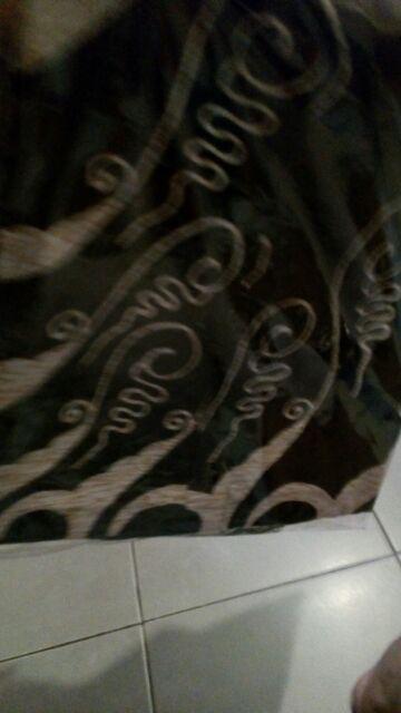 Distro Batik Hrb026 Kenongo Kemeja Tosca Pende Pekalongan Padi M L Xl Sogan Halus Kemeja Batik