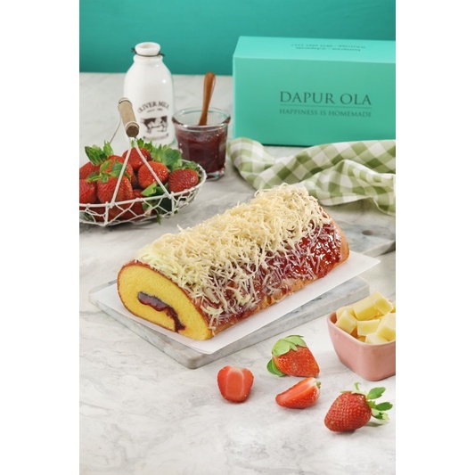 

Bolu Strawberry Keju