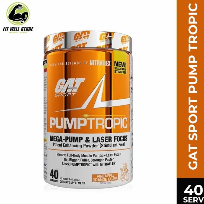 GAT Pump Tropic 40 Pre Workout non Caffein ANS Ritual GAT Nitraflex .