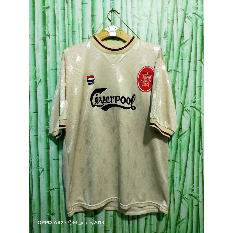 Jersey bola Liverpool away 1996 second