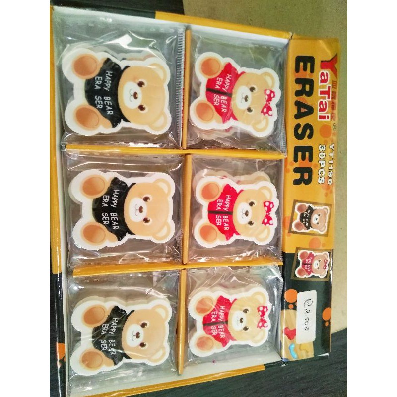 

penghapus eraser boneka beruang lucu yatai yt1190