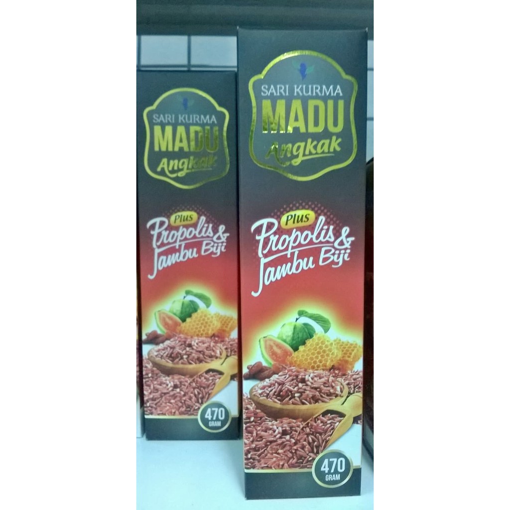 

SARI KURMA MADU ANGKAK PLUS PROPOLIS DAN JAMBU BIJI - MMD1709