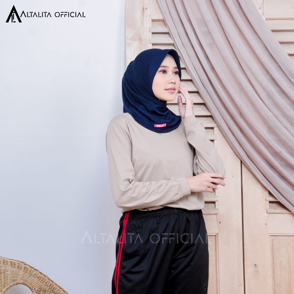 Altalita - Hijab Instant Nadira Sport Kerudung Instan Sporty Jersey Spandek Premium pet Antem Olahraga Volly Senam High Quality