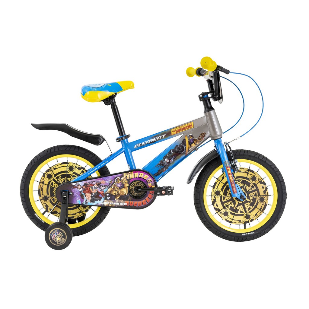 Sepeda Anak BMX Element Avengers VS Thanos 12 16 & 18 Inch SNI-1