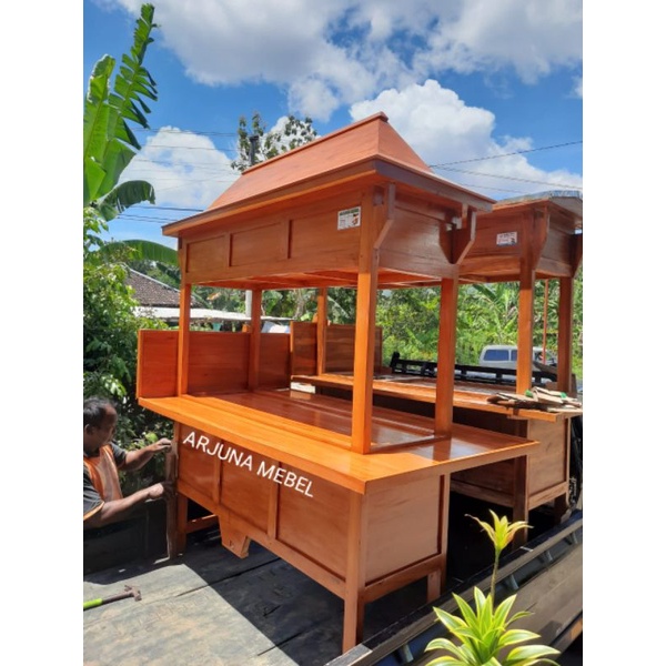 GEROBAK ANGKRINGAN ATAP JOGLO