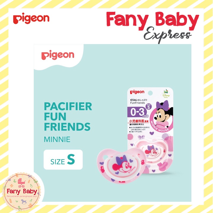 PIGEON PACIFIER MICKEY &amp; MINNIE