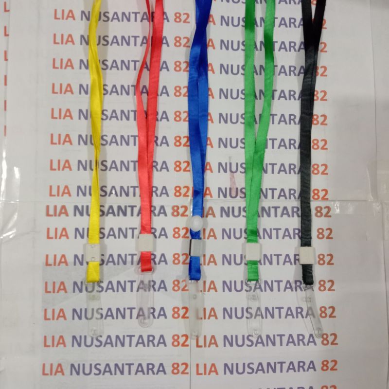 

Tali ID card Impor kait karet 1cm