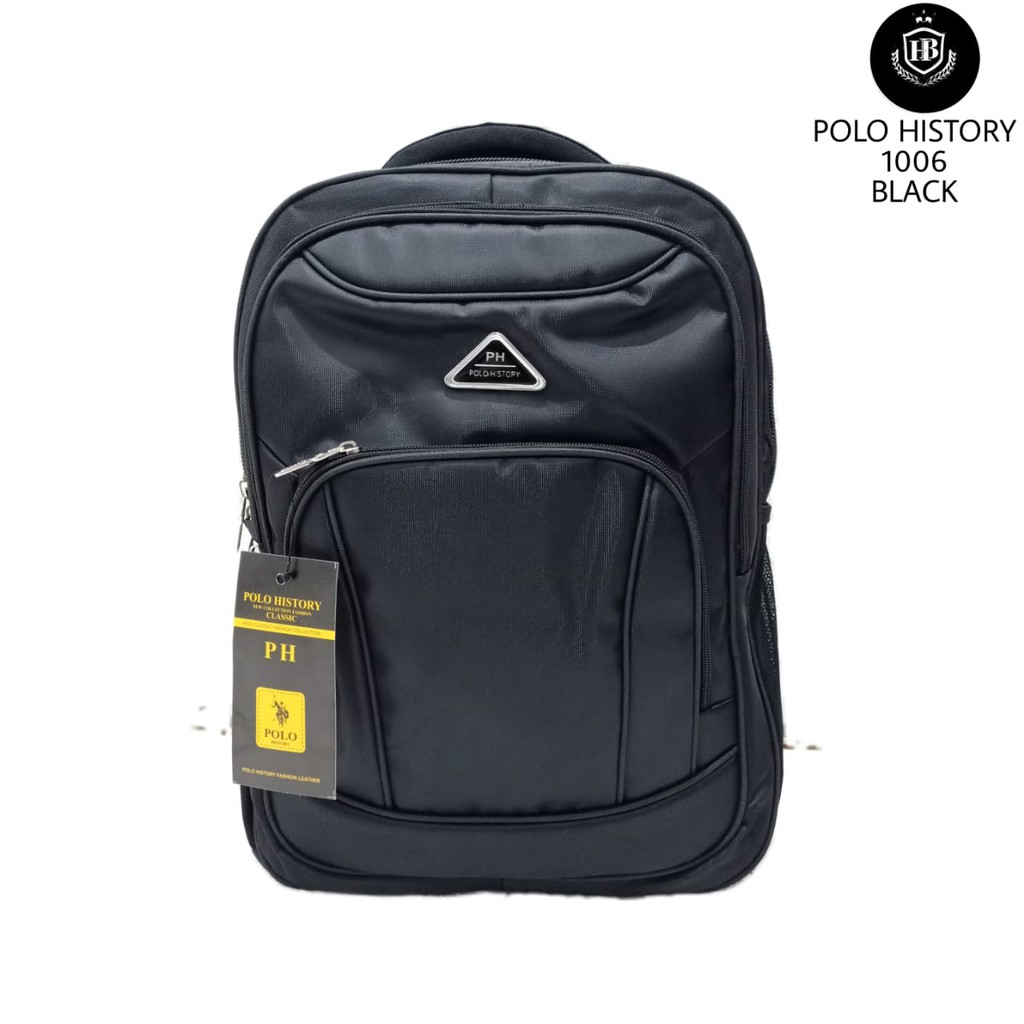 Tas Ransel Untuk Sekolah / Kerja / Kuliah Polo History 1006 Laki Laki & Perempuan