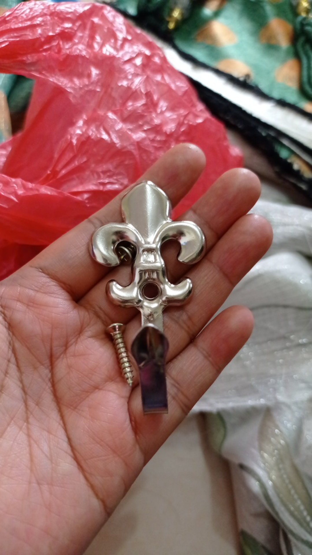 Hook Trisula Cantolan Kait Gordyn Gorden 1 Pasang Medan Jakarta Palembang Surabaya