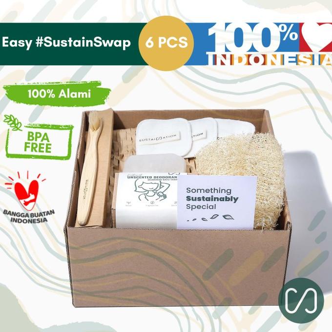 

Best Product!!! Sustaination Hampers 1St #Sustainswap - Ulang Tahun & Wisuda (6Pcs) - Paling Dicari